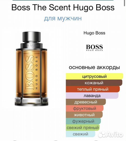Hugo Boss The scent