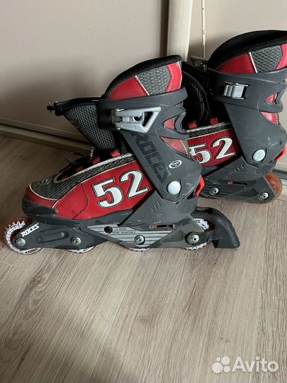 Раздвижные роликовые коньки roces, размер 36-40