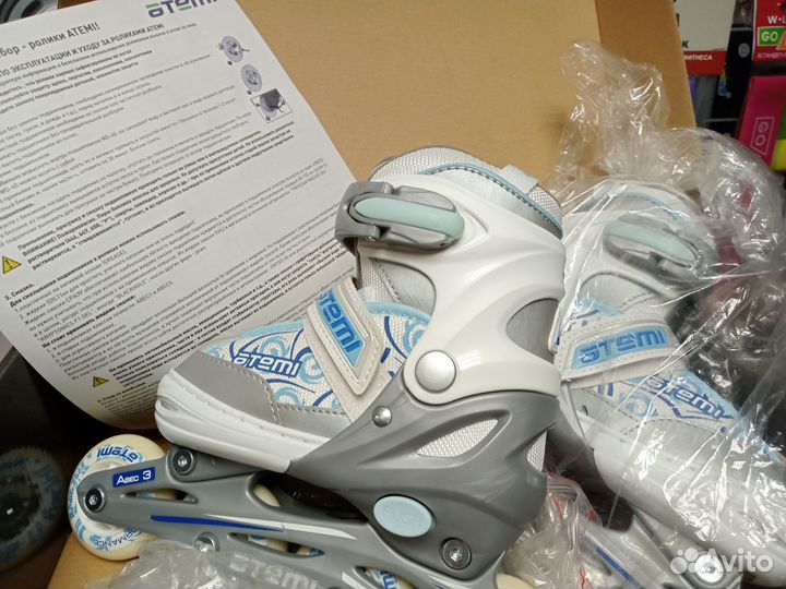 Роликовые коньки Atemi раздвижные