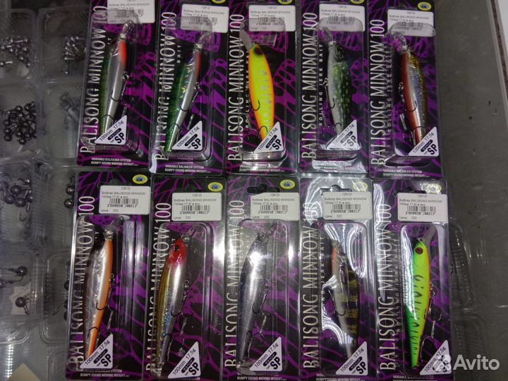 Воблер поппер разные