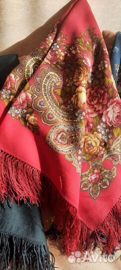 Платок шаль павловопосадские