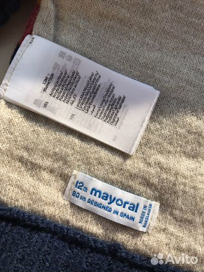 Комплект шапка и шарф mayoral новый осень-весна