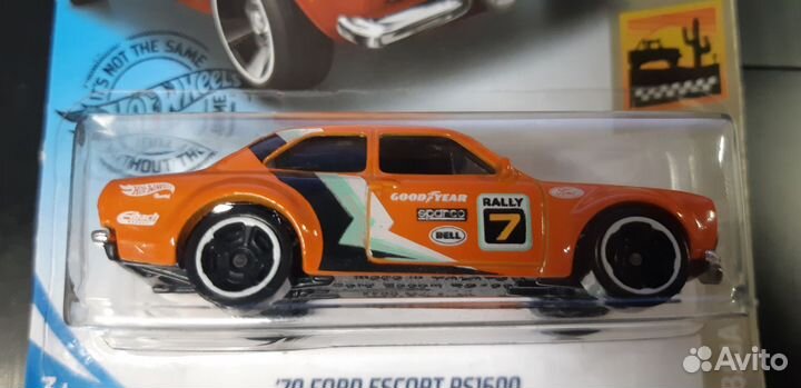 Модель Hot Wheels '70 Ford Escort RS1600.5/10.2018