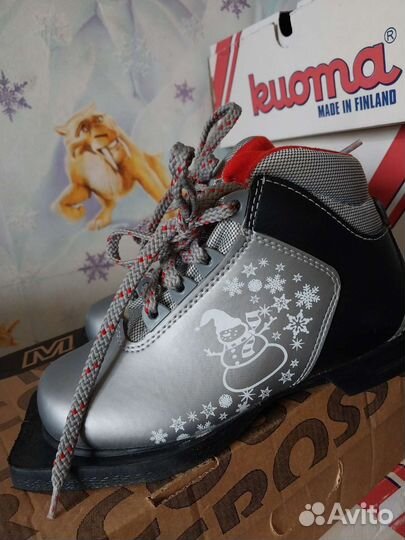 Лыжные детские ботинки р. 30