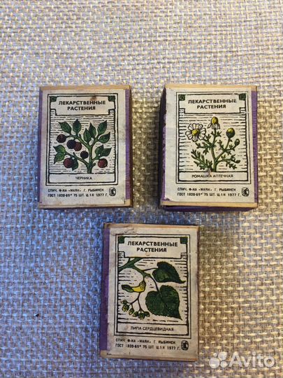 Спички СССР в деревянном коробке