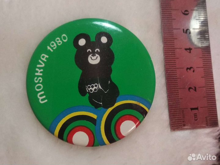 Олимпийский мишка(значок)