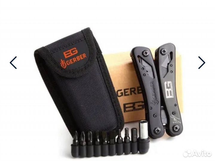 Мультитул 9 в 1 с битами