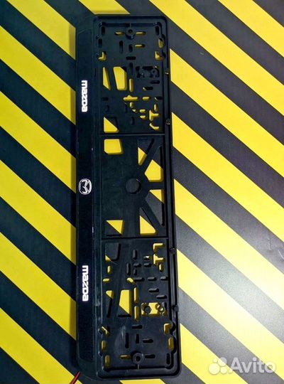 Номерная рамка с вашим лого