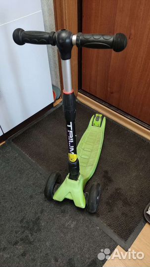 Самокат детский трехколесный бу