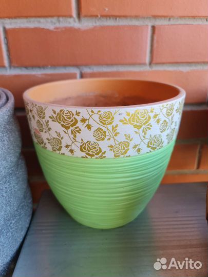 Горшки кашпо для растений, цветов, зелени