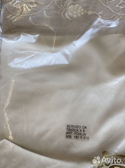 Скатерть лен италия