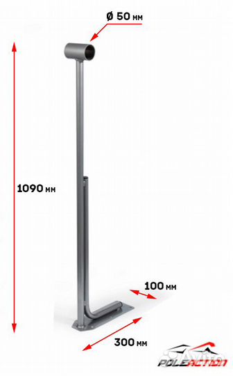 Модель №2 – стойка балетного (хореографического) с