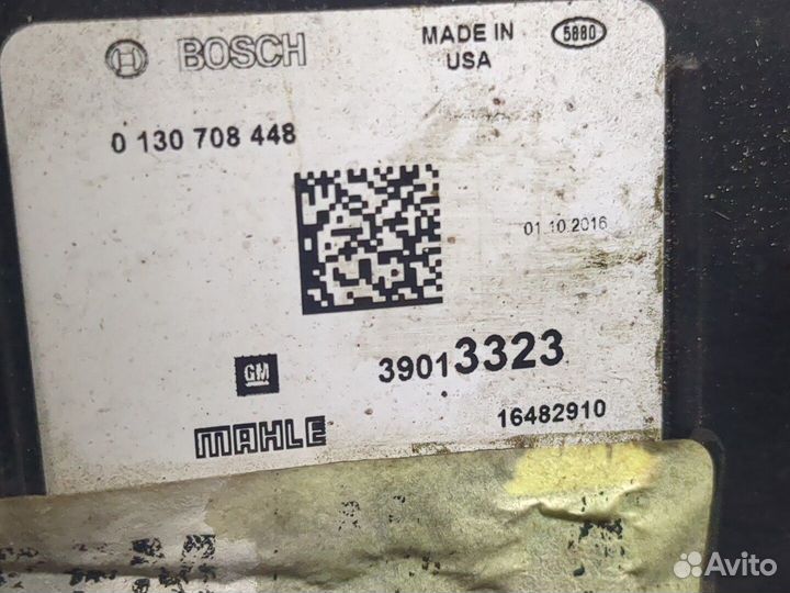 Вентилятор радиатора Chevrolet Cruze 2015, 2017