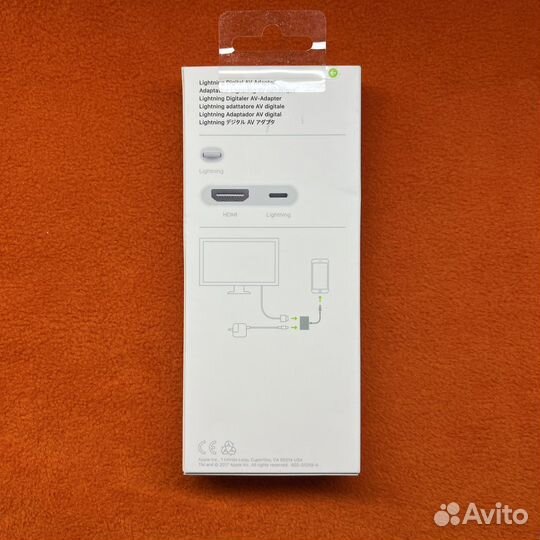 Адаптер Apple Lightning Digital AV (Новый)