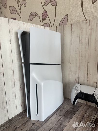 Sony playstation 5 slim с дисководом + гарантия