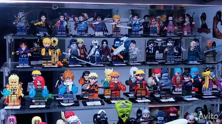 Аниме фигурки лего Наруто