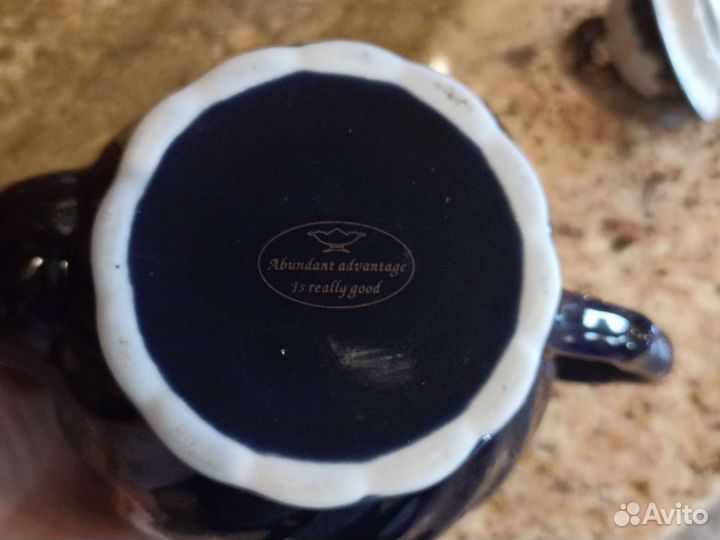 Заварочный чайник Синий кобальт