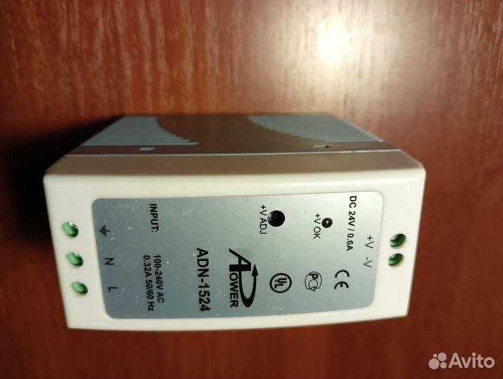 Блок питания DR-15-24, иэп13-3612, ADN-1524