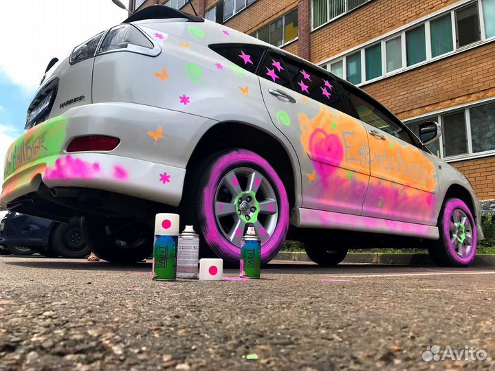 Аэрозольная краска в ассортименте 11 цветов