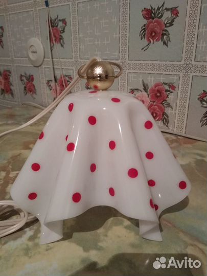 Ночник свет-к и свет-к из соломки