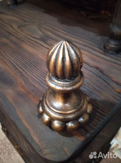 Старинная этажерка,шкаф, тумба с зеркалом