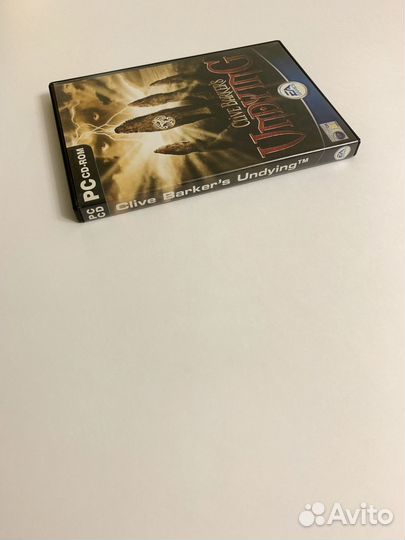 Clive Barker's Undying зарубежная лицензия DVD-box