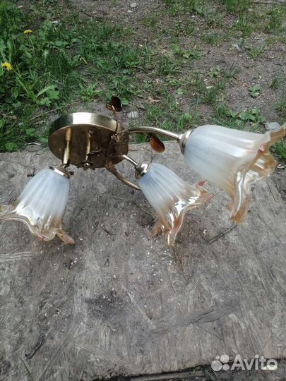 Люстра потолочная подвесная бу