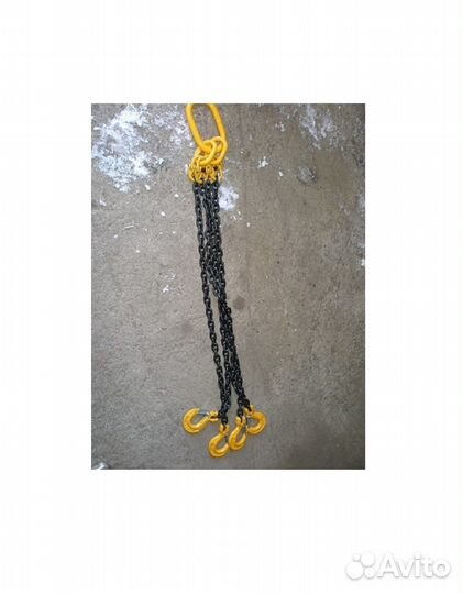 Строп цепной четырехветвевой 4сц, 11,2т, 6м