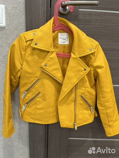 Кожанка для девочки