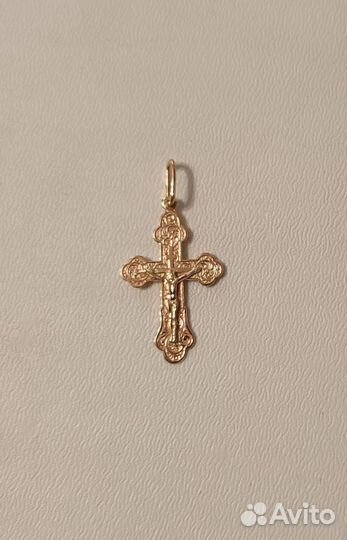 Золотой крестик