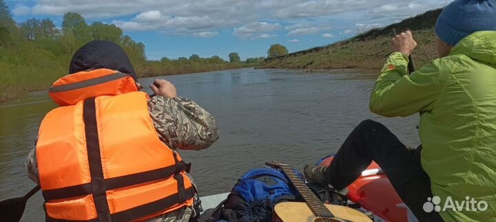 Сплав по реке на катамаране/SUP Board