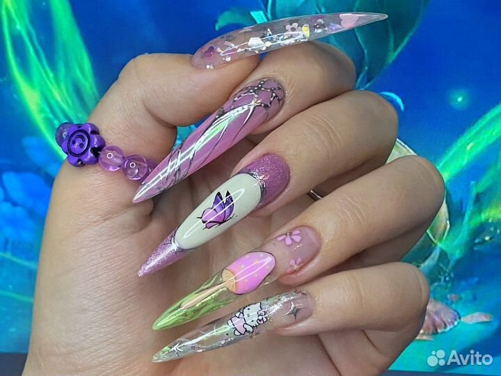 Маникюр. Покрытие. Наращивание