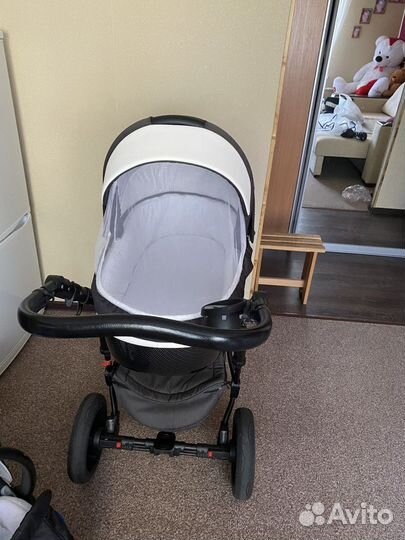 Коляска 3в1 Карбон