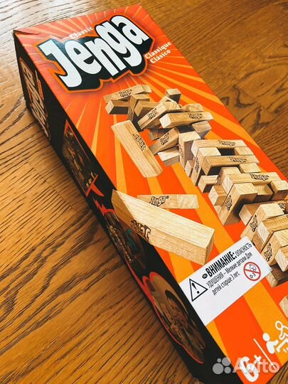 Настольная игра Jenga / Дженга / Башня от Hasbro