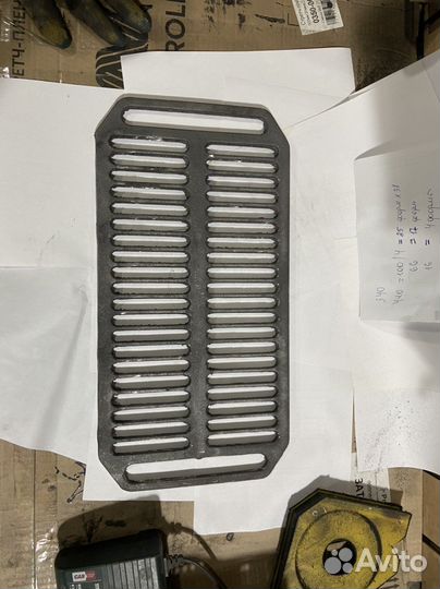 Чугунная решетка гриль