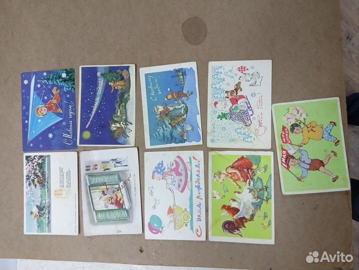 Интересные редкие открытки