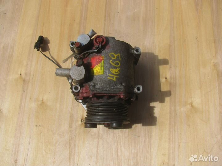 Компрессор кондиционера Mitsubishi Outlander 4G69