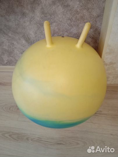 Мяч с рогами, d45см