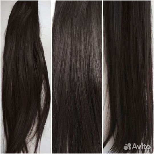 Накладные термо Волосы на Заколках, Хвосты, Челки