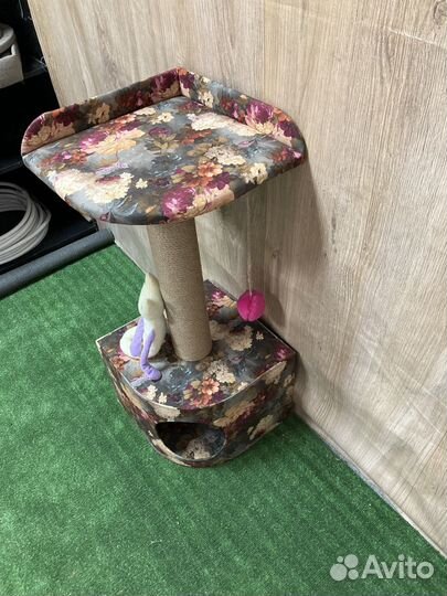 Когтеточка домик для кошки