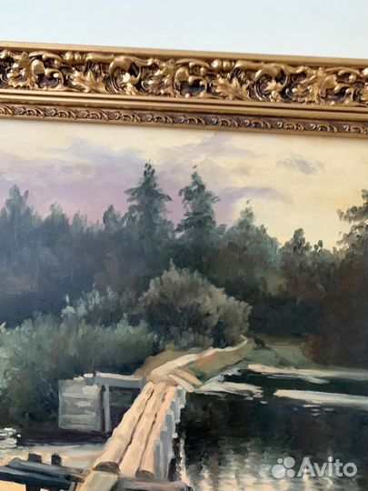 Картина маслом на холсте большая