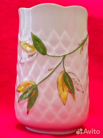 Ваза фарфор для цветов Антиквариат Ретро СССР