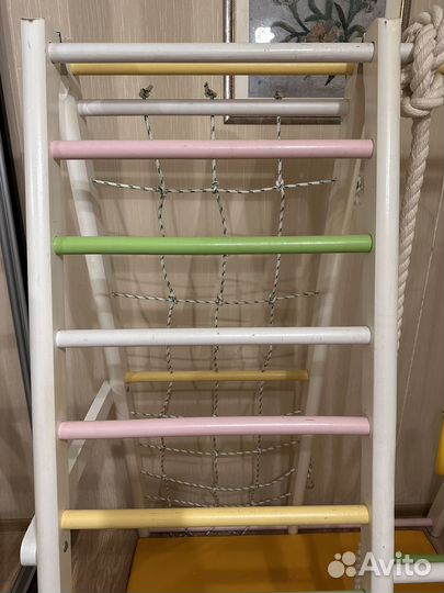 Игровой комплекс с приставной горкой/лесенкой