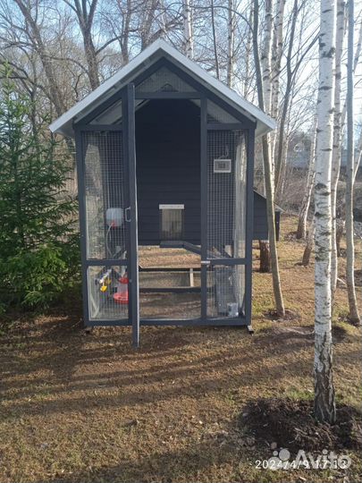 Курятник зимний на 15-20 кур