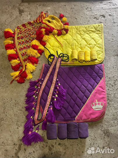 Вальтрапы, амуниция, попона,комплект,крылья