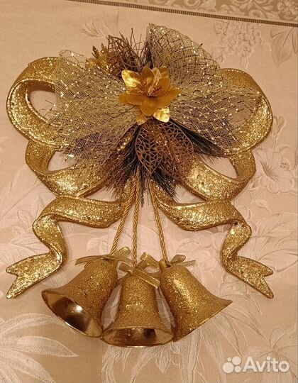 Новогодний венок на стол