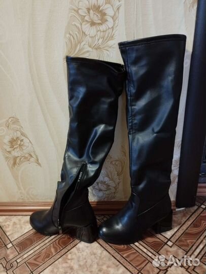 Сапоги ботфорты