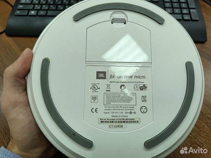 JBL ON time micro док-станция/колонка для iPhone