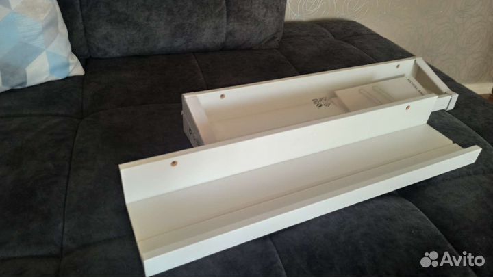 Полка настенная IKEA белая