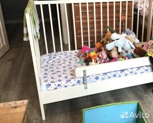 Детская кровать IKEA с матрасом Икея